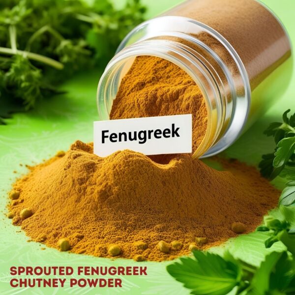 SPROUTED FENUGREEK CHUTNEY POWDER - Image 3